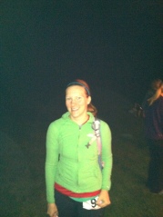 Me at the start area of the race ~5:45am